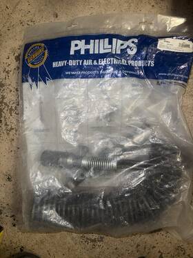 Phillips Industries 23-2629 Philips Dual Pole Socket 15 Ft. Coiled Sealed/new