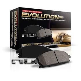 Powerstop 17-1287 Power Stop 17 1287 Z17 Front Ceramic Brake Pads With Hardware