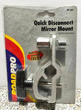 Roadpro Rp-404 Quick Disconnect Mirror Mount Rp404