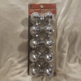 Roadpro Rpabs-3310p 33 Mm Stainless Steel Flanged Lugnut Covers
