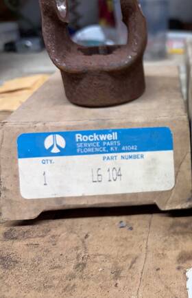 Rockwell L6104 L6-104 Yoke 9w. Ftftftftftread The Listingftftftftft