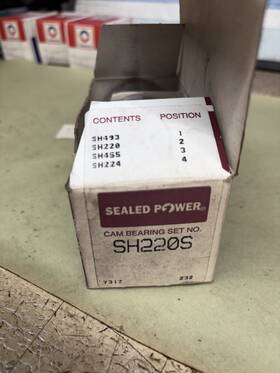 Sealed Power Sh220s Bearings Light Rust