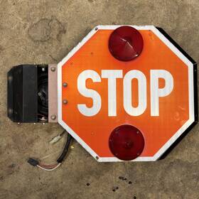 Specialty Manufacturing 3856152c91 School Bus Stop Sign Air Arm Assembly 002500e