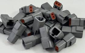 Te Connectivity Dtp04-2p X25 Lot Deutsch 2-way Plug Connector Male