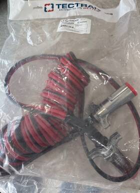 Tectran 7dv6542mw Tailgate Powercable 15ft. Dual Pole Powercoil 6 Gauge Charge