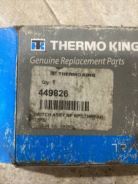 44-9826 Thermo King Pressure Switch 449826