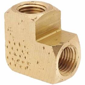 Tphd Bp1004 1/4 Inch Npt Female 90 Degree Brass Elbow Pipe Fitting