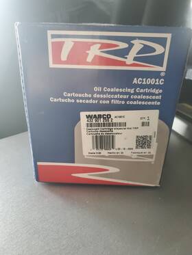 Trp Brand Ac1001c Oil Coalescing Cartridge Should Change Twice A Year