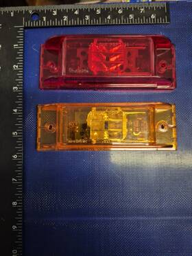 21275y Truck-lite 735111010937 21275y/r Yellow And Red 21 Series Marker Clearance Light 6 Inch 5pc Lot 21275y Truck-lite 735111010937 21275y/r Yellow And Red 21 Series Marker Clearance Light 6 Inch 5pc Lot