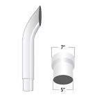 Stack-60in Tsk75-bo60 Trux Accessories Reduced Bullhorn Top Truck Exhaust 0848379017065