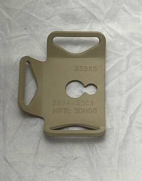 U S Army Tank Automotive Command 2510-01-645-8590 Mounting Bracket Military Part Sku 3894453c1 Cage 338x5