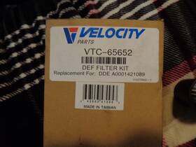 A0001421089 Velocity Vtc-65652 Truck Center Def Filter Kit Dde