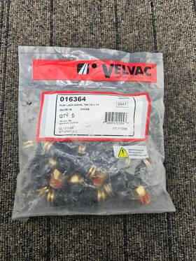 Velvac 016364 Qty 5 Composite 3/8 Inch X 1/4 Push-lock Swivel Tee