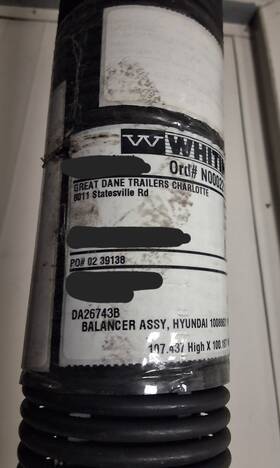 Whiting Da26743b Balancer Assembly