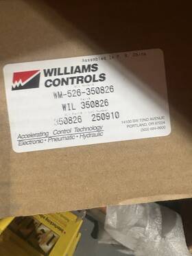 Williams Controls 350826