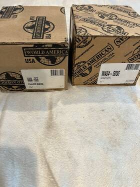 Wa04-5056 World American Suspension Equalizer Beam Bushing Rubber 3.937 Inch