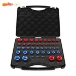44 Pack 23 Inch & 21 Metric Nut Bolt Thread Checker Identifier Gauge Box. Fixed Price $31.15.
