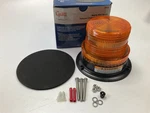 Grote 7710 Mighty Mini Amber Lens Strobe Beacon Permanent Mount Lamp Light. Fixed Price $49.95.