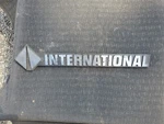 International Oem Machined Plastic 15.5" Vintage Emblem Badge Name 2007339C1. Fixed Price $35.00.