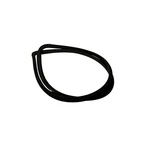 International 4053430C6 Seal , Glass Run Channel Lh. Fixed Price $274.42.