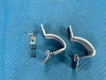 Freightliner Cascadia 126 Access Bag Door Hinge W/bolts 2PC Set White 2020 Oem. Fixed Price $110.00.