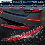 Red Lens Rear Bumper Reflector Led Sequential Light For 2018-2021 Honda Accord. Fixed Price $49.99.