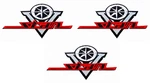 Lot Of Yamaha V Star Embroidered Patches Iron/sew 4-3/8"X 2-1/8" Motorcycle. Fixed Price $14.66.