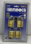New Brinks Solid Brass Lock Pack For Toolboxes & Luggage 101-30402.. Fixed Price $16.88.