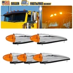 5X Amber 17-LED Torpedo Cab Marker Roof Light For Peterbilt Kenworth Mack Trucks. Fixed Price $56.99.