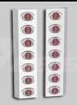 DN2129 Oe Rear Air Cleaner Kit With Lights And Bezels For Ihc Models. Fixed Price $149.00.