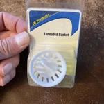 Jr Products 95045 Plastic White Replacement Threaded Basket New. Fixed Price $14.99.
