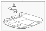 Genuine Ford Console Assembly Overhead FP5Z-54519A70-FN. Fixed Price $164.79.