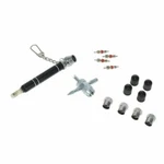 Roadpro Tire Repair Tackle Set 23TR001 4-WAY Valve Tool Stem Core. Fixed Price $19.99.