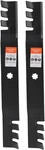 Hipa 2-PACK GY20850 High Lift Mower Blades 7-POINT Star Set For D105 D130 S100. Fixed Price $24.77.
