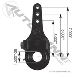 Automann 134.2841 Slack Adjuster, Manual, 5 In. 6 7IN. Fixed Price $84.56.