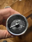 Paccar/ Peterbilt Secondary Air Gauge Q43-6002-102C. Fixed Price $35.00.