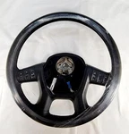 Peterbilt Paccar J91-6002-210 Black Leather Steering Wheel W/touch Controls Oem. Fixed Price $479.98.