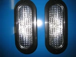 (2) Tecniq Flush Mount Back Up 6" Oval Reverse Led Tail Lamp. Fixed Price $39.95.