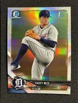 2018 Bowman Draft Chrome Refractor #BDC-1 Casey Mize 1ST Detroit Tigers. Fixed Price $5.48.