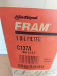 Fram C137A. Fixed Price $23.00.