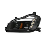 Fit For 2013-2021 Kenworth T680 Black Full Led Drl Headlamp Assembly Left&right. Fixed Price $579.59.