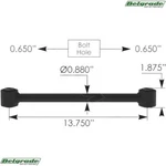 TMR4691 Torque Rod Cab 13.750IN Replaces 18-46890-001 A15-13788-000. Fixed Price $89.95.