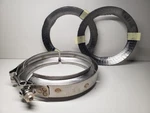 5" Cummins V-band Clamp 2880212 5INCH A029E741 2X Gasket A029E743. Fixed Price $24.99.
