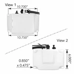 Washer Fluid Reservoir Ihc Compatible With Oem 3978567C93, 3561152C97,3978567C92. Fixed Price $229.99.