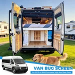 Magnetic Van Bug Screen Fit Ram Promaster 15-25 High Roof Rear Door Mosquito. Fixed Price $60.00.