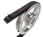 5/8 X 157.0" Wrapped V-belt, Replaces Ferris 5022435 & Woods 53418. Fixed Price $72.95.