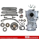 Fits 98-01 Nissan Altima 2.4L KA24DE Engine Timing Cover Chain Kit And Oil Pump. Fixed Price $131.95.
