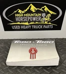 Kenworth Operator's Manual T680 & T880 P/n: Y53-1200-1B1 (tag# 13982). Fixed Price $89.99.