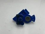 (qty 2) Philips Genuine Glad Hand Angled Universal Blue W/df 12-9203120 Durable. Fixed Price $21.94.