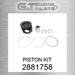 2881758 Piston Kit Fits Cummins (surplus Open Box). Fixed Price $1209.08.